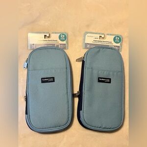 Pack of 2 lockermate Expandable Pencil Pouch NWT